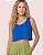 Cropped Feminino Regata em Algodão Decote U - Imagem 16