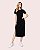 Vestido Feminino Midi Gola Redonda Algodão - Imagem 6