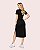 Vestido Feminino Midi Gola Redonda Algodão - Imagem 7