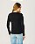Blusa Viscolycra Decote V Manga Longa - Imagem 2