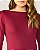 Blusa Viscolycra Gola Canoa Manga Longa - Imagem 3