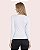 Blusa Algodão Decote V Manga Longa - Imagem 2