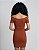 Vestido Curto Canelado Feminino Ombro a Ombro - Imagem 3