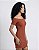 Vestido Curto Canelado Feminino Ombro a Ombro - Imagem 5