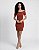 Vestido Curto Canelado Feminino Ombro a Ombro - Imagem 2
