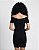 Vestido Curto Canelado Feminino Ombro a Ombro - Imagem 12