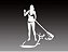 Adesivo Stand Up Feminino - Imagem 2