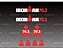 Adesivo Ironman 70.3 FULL - 8 adesivos - Imagem 2