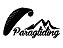 Adesivo Paragliding - Paraglider - Parapente - Imagem 1