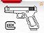 Pistola Glock - Adesivo Glock - Imagem 1