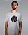 Camiseta Masculina Cinza Circle Raccon - Imagem 1