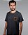 Camiseta Masculina Preta Mesclada Leaf RACCON - Imagem 1