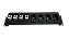 Régua Tomada + 4 Tomadas 10a + 4 Rj45 Cat5e - Imagem 1