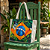Ecobag Bandeira Brasil/ Natureza - Imagem 2
