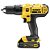 Parafusadeira/Furadeira Impacto 20v DCD776L2 DeWALT + Escariador DW 2730 e jogo de bits 16 peças DW2053 - Imagem 2