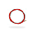 Guia Espiral Vermelha 3,4M 1,0 - 1,2 P/ Tocha Solda - 0914750 -  ESAB - Imagem 1