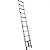 Escada Telescópica 1X13 Degraus Alumínio - 428183 - WORKER - Imagem 1