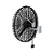 VENTILADOR DE PAREDE IND 1MT VEL 220V PRETO VP1M2 3V - Imagem 4