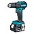 Parafusadeira/ Furadeira 1/2" 18V + 2 Baterias + Carregador + Maleta De Impacto - DHP483RFE Makita - Imagem 2