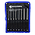 SACA PINO PARALELO 2,5-10MM (JG 8PCS) 9350 - BREMEN - Imagem 1