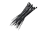 ABRACADEIRA NYLON PRETA 200X2,5 (C/ 100) - Imagem 1
