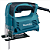 SERRA TICO TICO 4328 220V 450W (65MM MAD / 6MM ACO) - MAKITA - Imagem 1
