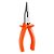 Alicate de Bico Meia Cana Reto 6" 1000V CRV - R010027 RIOSULTOOLS - Imagem 3