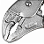 Alicate de Pressão Curvo 10" Com Mordente - R010040 RIOSUL TOOLS - Imagem 2