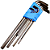 Chave Hexagonal L de 1,5" A 10" 42L-9M Jogo com 9 Peças - 012303 GEDORE - Imagem 3