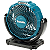 VENTILADOR DE MESA 180MM 12V S/BAT/CAR MAKITA - Imagem 1