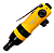 PARAFUSADEIRA DE IMPACTO 1/4 RETA 13000RPM PNEUMATICA PUMA - Imagem 1