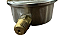 MANOMETRO 1/4 - 1000 PSI - VERTICAL - C/ GLICERINA (STEELS) - Imagem 2