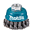 ESCOVA DE ACO TIPO COPO 60MM M14 FIO MAKITA - Imagem 1