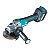 ESMERILHADEIRA ANG. 115MM 40V S/BAT/CAR XGT MAKITA - Imagem 1