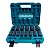 SOQUETE IMPACTO LONGO 1/2 10-32MM (JG) 14PCS C/ MAL - MAKITA - Imagem 1
