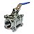 REGISTRO DE ESFERA TRI PAR. 2 INOX 304 PASS.PLENA - BREMEN - Imagem 1