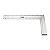 ESQUADRO DE ALUMINIO 12 43171/012 TRAMONTINA MASTER - Imagem 1