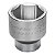 SOQUETE SEXT. CURTO 3/4X17MM TRAMONTINA PRO - Imagem 1
