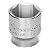SOQUETE SEXT. CURTA 1/2X8MM TRAMONTINA PRO - Imagem 1