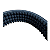 PARAFUSO - CORREIA 3VX C/ 4 ESTRIAS 114,3CM (45 POL) - Imagem 2