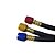 Conjunto de Mangueiras PREMIUM R22 R134 R404 150cm SURYHA 80150183 - Imagem 2
