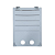 Grelha Frontal Branca Ar Condicionado Janela Duo 7.500/10.000 BTUs SPRINGER MIDEA GW13704049 - Imagem 3