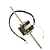 Motor Elétrico Evaporadora AC 1/6CV 220V 60Hz  25901100 SPRINGER MIDEA - Imagem 1