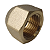 Porca Flangeada Latão Forjada Reforçada FN 06 3/8" - Friven - Imagem 2