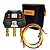 Manifold Digital 2 VIAS MS-100 c/ Mangueiras R22/134/404 com Registro Bola 1/4" 1,50m ELITECH - Imagem 1