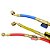 Manifold 2 Vias Premium R134A/R22/R32/R410A SURYHA 80150182 + Mangueira c/ Registro Bola 1/4 1,5m ELITECH - Imagem 8