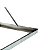 Suporte para Condensador ACJ (Janela) Regulavel Aluminio (medio) 61CM - Imagem 3