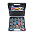 Manifold R22/R134a + mang 150cm + 2 engates p/R134a e maleta premium manip. metal Suryha 80150.215 - Imagem 1
