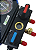 Manifold Corpo Alumínio Gases R134-R22-R32-R410A s/mangueiras Friven - Imagem 9
