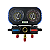 Manifold Corpo Alumínio Gases R134-R22-R32-R410A s/mangueiras Friven - Imagem 1